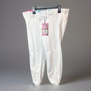 RIP-IT Classic Women’s Softball Pants White Size M Elastic Waistband New